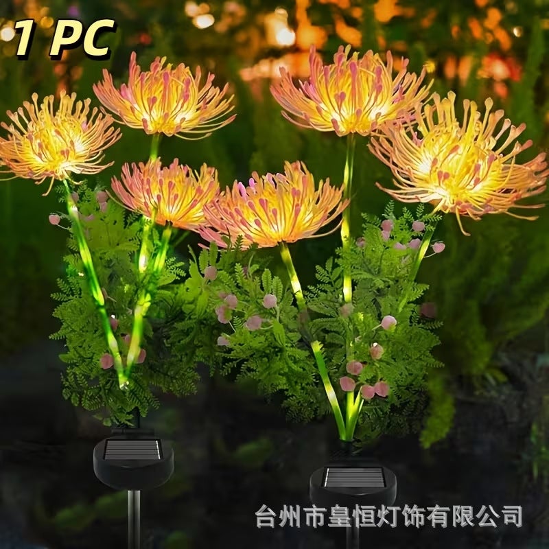 Solar-Powered Outdoor Garden Lights - LED Landscape Decorative Lamp for Patio, Lawn & Yard