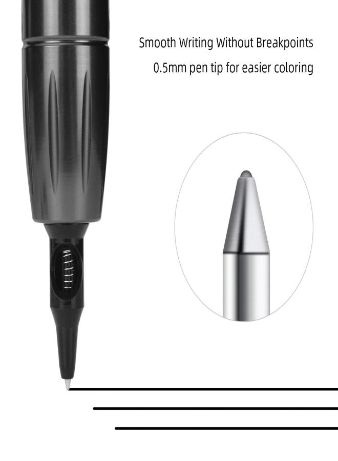 Ballpoint Pen Tattoo Cartridges with Membrane 20pcs Apprentice Cartridge Tattoo Needles with Ball Point for Pen Tattoo Dotwork Drawing Practice on Papers for Beginners and Artists - Image 2