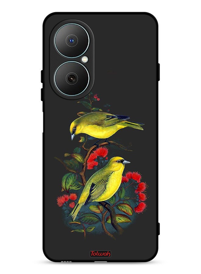 Tolwak Huawei Nova Y73 Protective Case Cover Birds