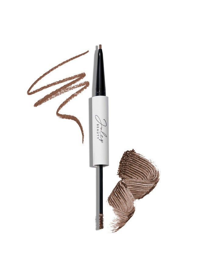 Julep Brow 1012In1 Eyebrow Pencil And Tinted Brow Gel Medium Brown Waterproof Thickening Silk Fibers All Day Hold Fill Define And Shape Brows - Image 1