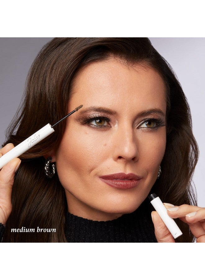 Julep Brow 1012In1 Eyebrow Pencil And Tinted Brow Gel Medium Brown Waterproof Thickening Silk Fibers All Day Hold Fill Define And Shape Brows - Image 3
