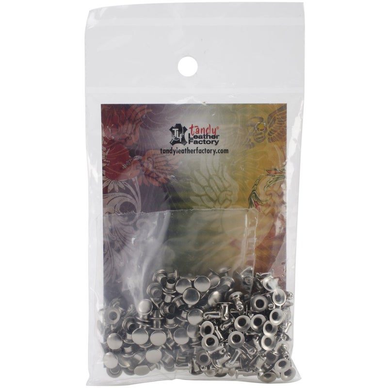 Tandy Leather X-Small Rapid Rivets Nickel Plate 100/pk 1278-12 - Image 5