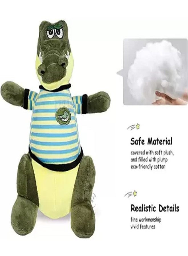 Promote Trader Stuffed Soft Toys, Crocodile Glitter Eyes Soft Toys, 76 cm, Skin Friendly Ultra Soft Cute Soft Stuffed Toy for Girlfriend, Kids, Pets Gift - Image 3
