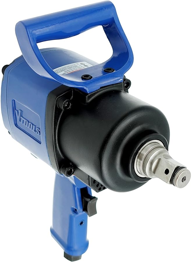 VTOOLS Air Impact Wrench 3 4 Inch Max Torque 2000 Nm Up To 4300Rpm Twin Hammer Lightweight Heavy Duty Impact Gun For Auto Repair Changing Tires And Automobile Blue Vt6106 - Image 2