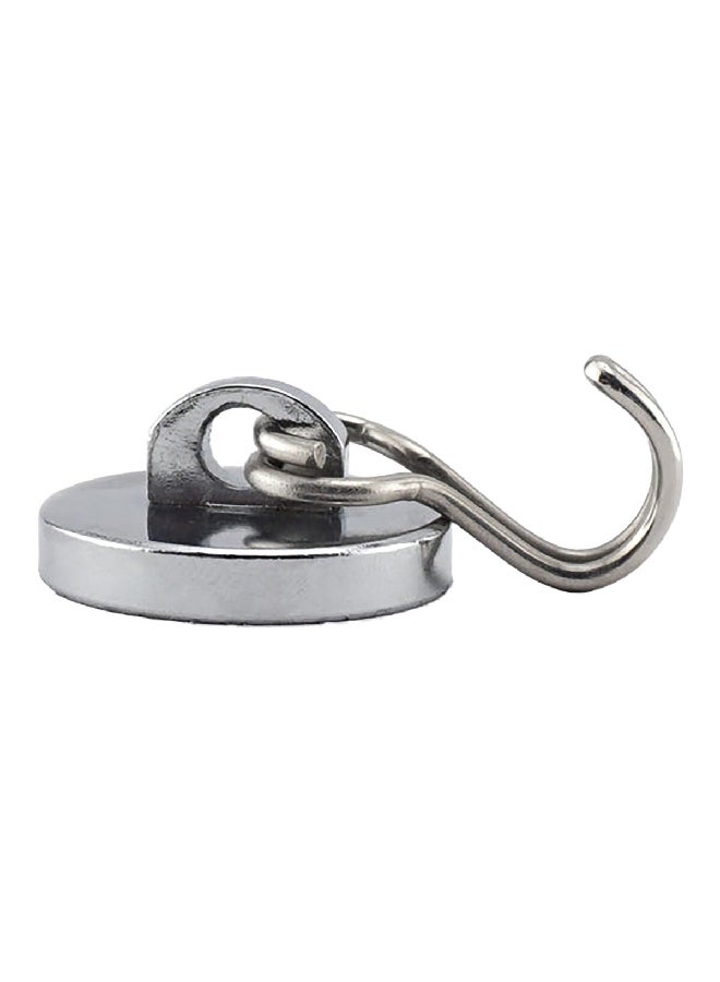Magnet Source Durable Neodymium Swing Magnetic Disc Hook Chrome 1.125 x 1.125 Inch 07589 - Image 3