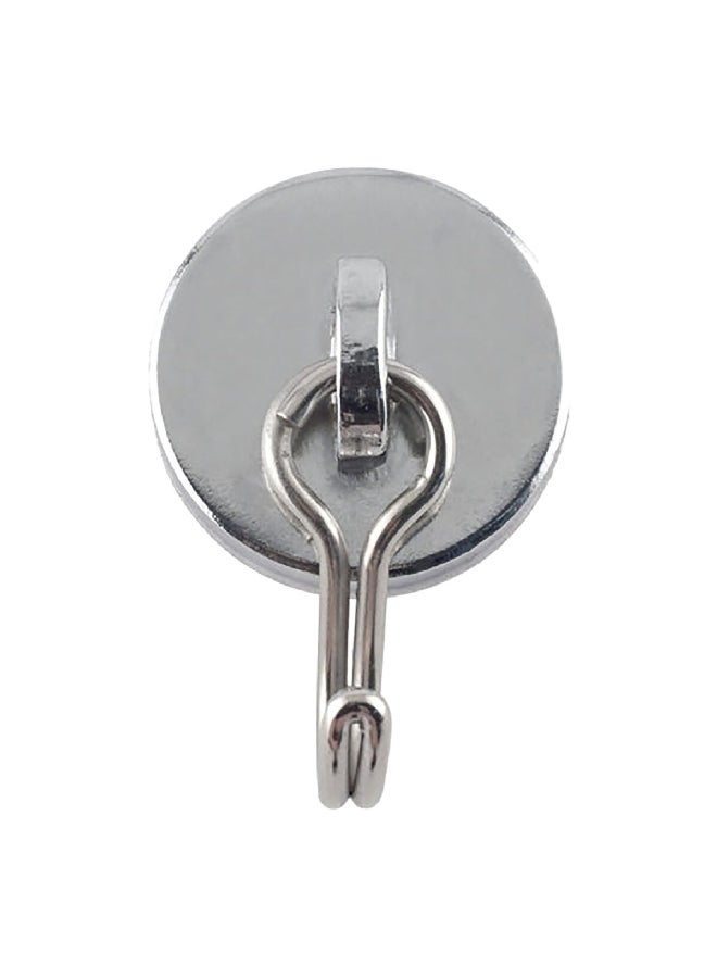 Magnet Source Durable Neodymium Swing Magnetic Disc Hook Chrome 1.125 x 1.125 Inch 07589 - Image 2