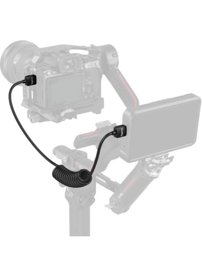 سمول ريج SmallRig Coiled HDMI Data Cable (3.9") - Image 5