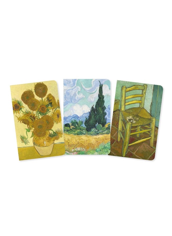 National Gallery: Van Gogh Set of 3 Midi Notebooks  - Image 2