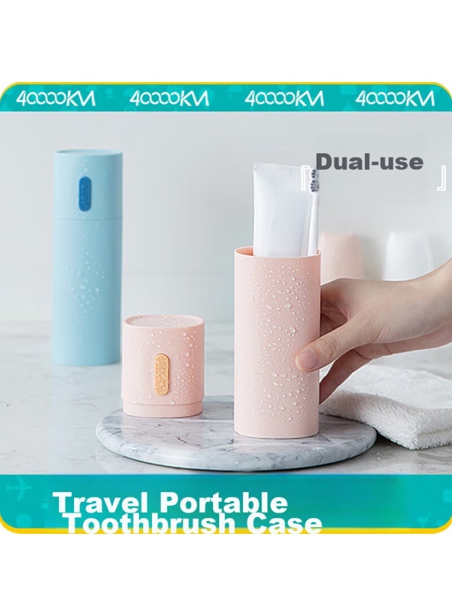 Forty thousand kilometers 40,000 Km Travel Mouthwash Cup, Toothbrush Cup, Dental Tools, Toothbrush Cup, Tooth Tray, Portable Toiletry Set, Toothpaste And Toothbrush Box Sw7172 - Image 1