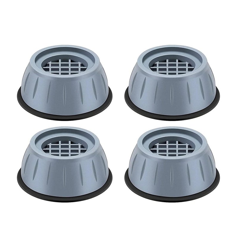 Anti-Vibration Pads for Washing Machine, Shock Absorber, Suction Cup Feet, Levelling Feet, Plastic  - Image 1