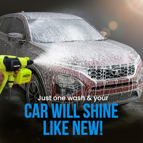 ShineXPro 2.7 Ltr Foam Car Wash Shampoo With 2Pcs 500GSM Microfiber Cloth & Wash Mitt - Thick Foam With Shine Enhancing Formula - Image 4