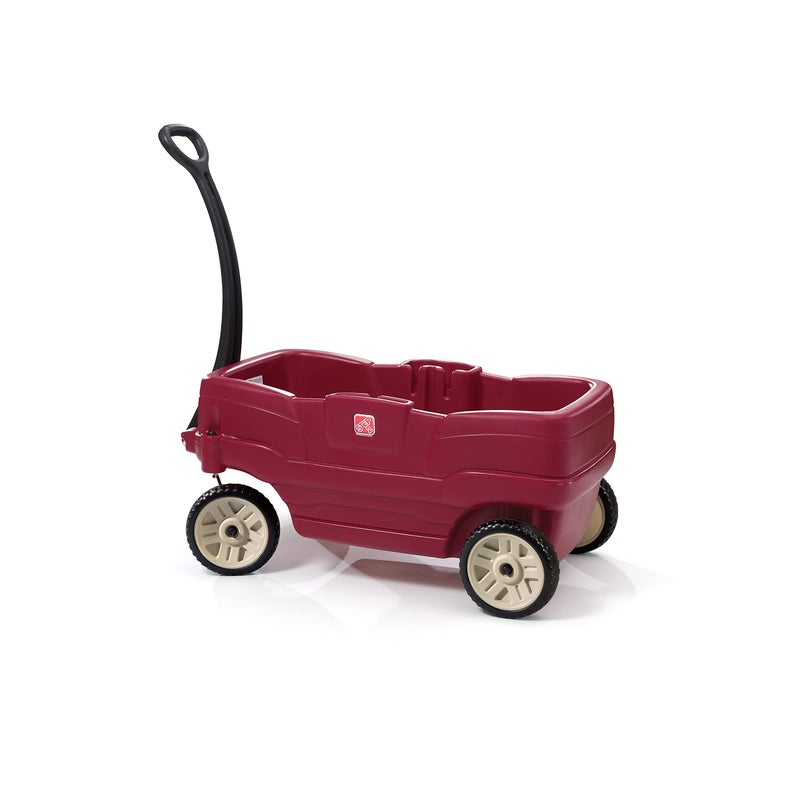 Step2 Neighborhood Wagon With Seats, Red - Image 2