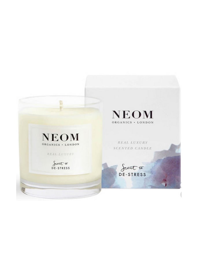 NEOM Real Luxury De-Stress Scented 1 Wick Candle