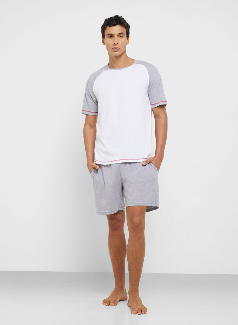 Seventy Five Nightwear T-Shirt & Shorts Set  - Image 5