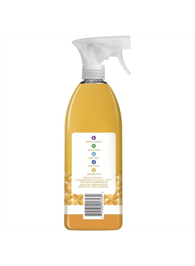 Method رذاذ منظف متعدد الأغراض مضاد للبكتيريا، برائحة الليمون، يقتل 99.9% من الجراثيم المنزلية، 28 أونصة سائلة - Image 2