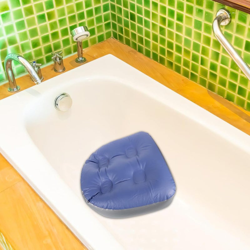 Unomor Inflatable Bath Cushion and Bathtub Seat Cushion 2pcs with Suction Cups Thickened for Adult Bathing Comfort and Support - Image 5