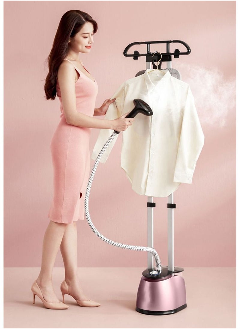 DubaiGallery Steamer for Clothes Standing, Foldable Garment Steamer, with Adjustable Ironing Board, Pole Hanger and Detachable Tank, Powerful Fabric Steamer Iron, Perfect for Household, 2000W  - Image 3