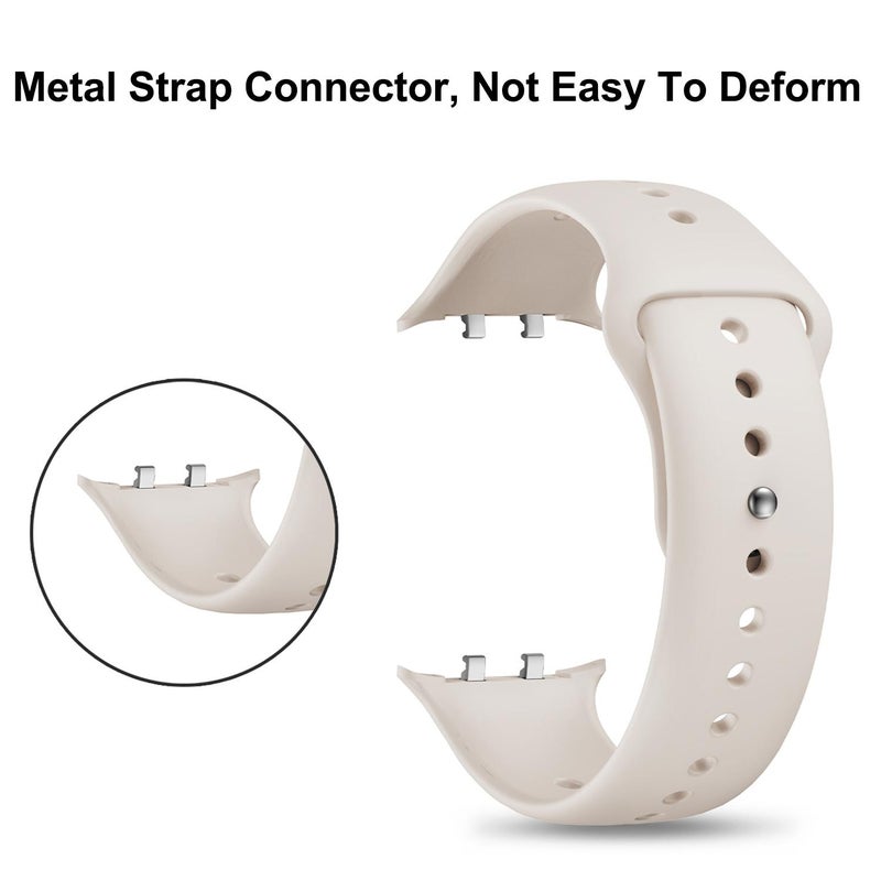 erorex For Honor Watch 5 Solid Color Reverse Buckle Silicone Watch Band(Black) - Image 5