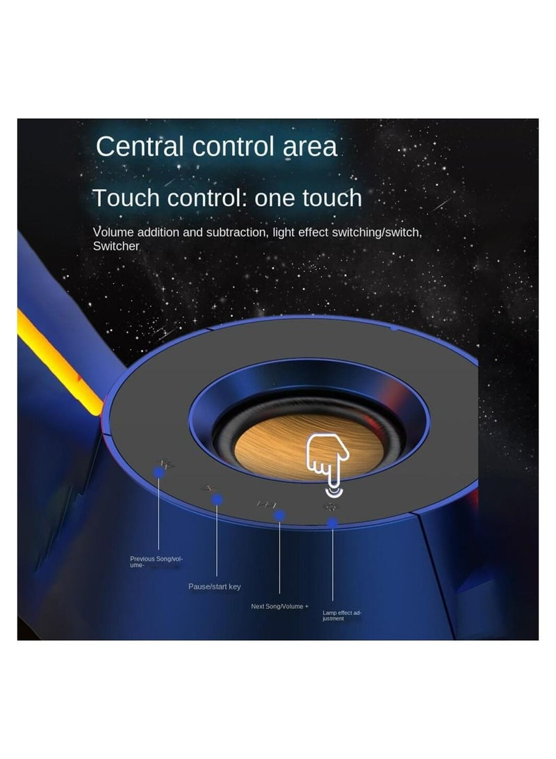 C1Plus Magnetic Levitating Bluetooth Speaker With Cool Lighting Effects - Image 3