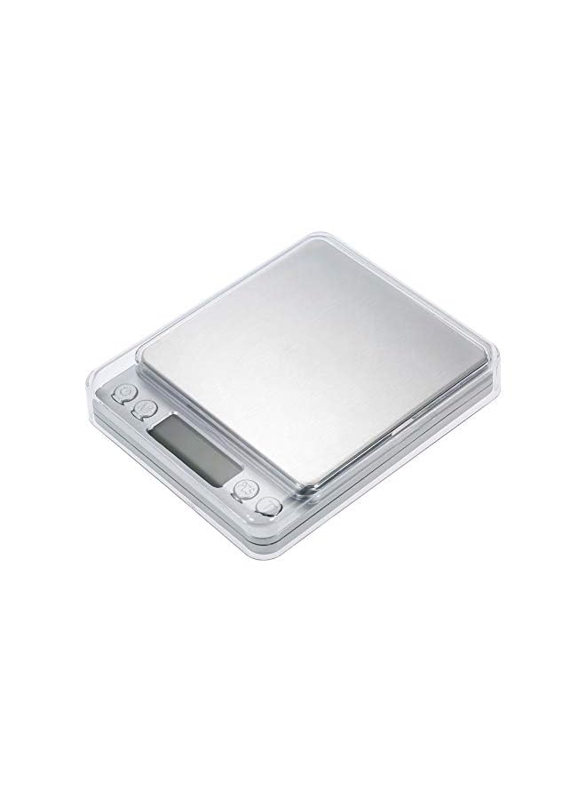 PROMASS Accurate Kitchen Scale High-precision Jewelry Scale Mini Food Scale Electric Kitchen Scale with Two Trays Kitchen Baking Scale Pocket Scale - Image 3