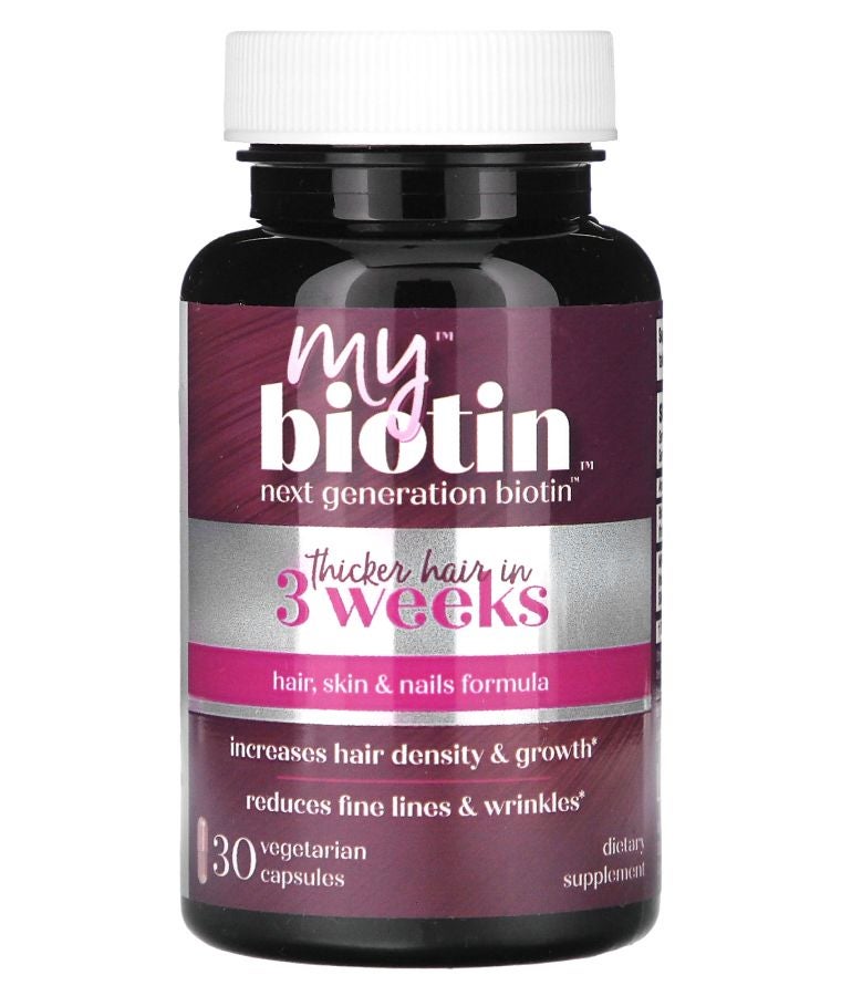 Purity Products MyBiotin Hair Skin & Nails Formula 30 Vegetarian Capsules
