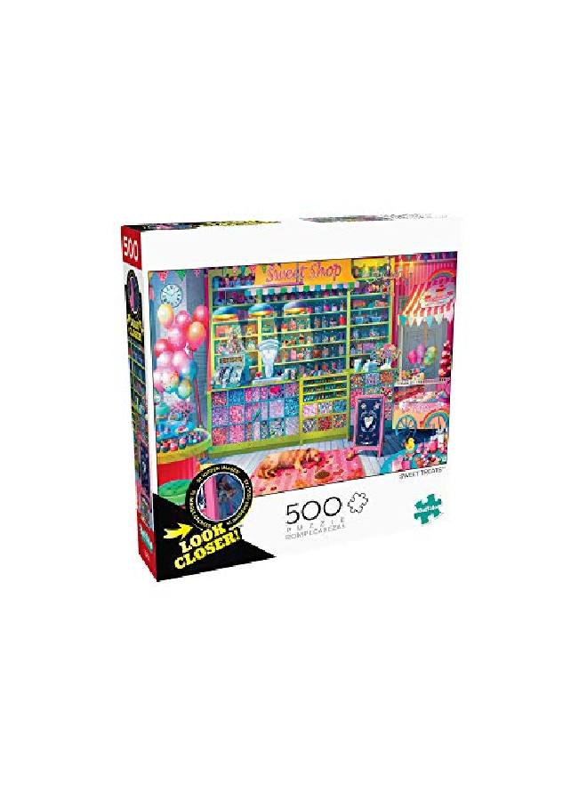 Buffalo Games Sweet Treats 500 Piece Jigsaw Puzzle With Hidden Images - Image 4