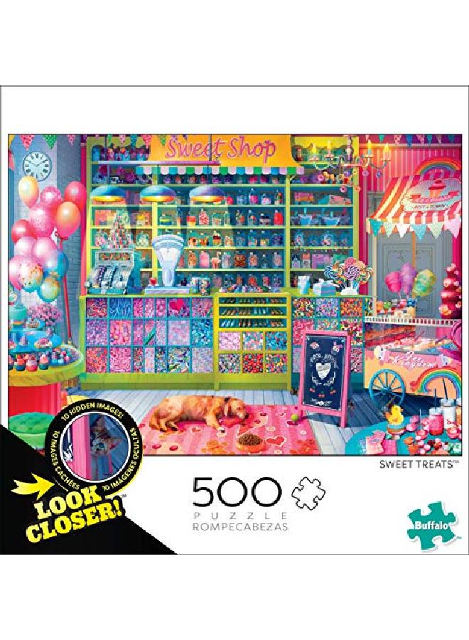 Buffalo Games Sweet Treats 500 Piece Jigsaw Puzzle With Hidden Images - Image 3
