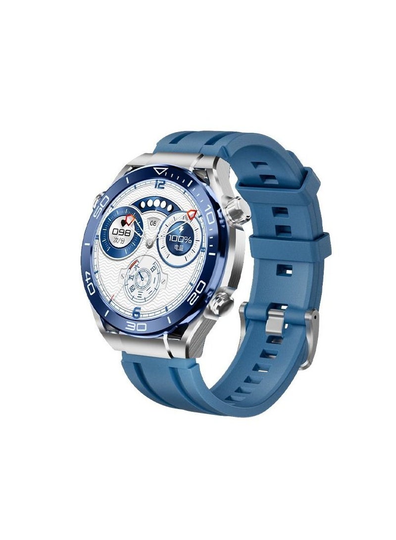 AROAQ سوار ساعة ذكية جديدة مقاومة للماء للرجال مع قرص اتصال وشاشة تعمل باللمس بالكامل ووضع رياضي ومراقب معدل ضربات القلب والنوم - Image 2