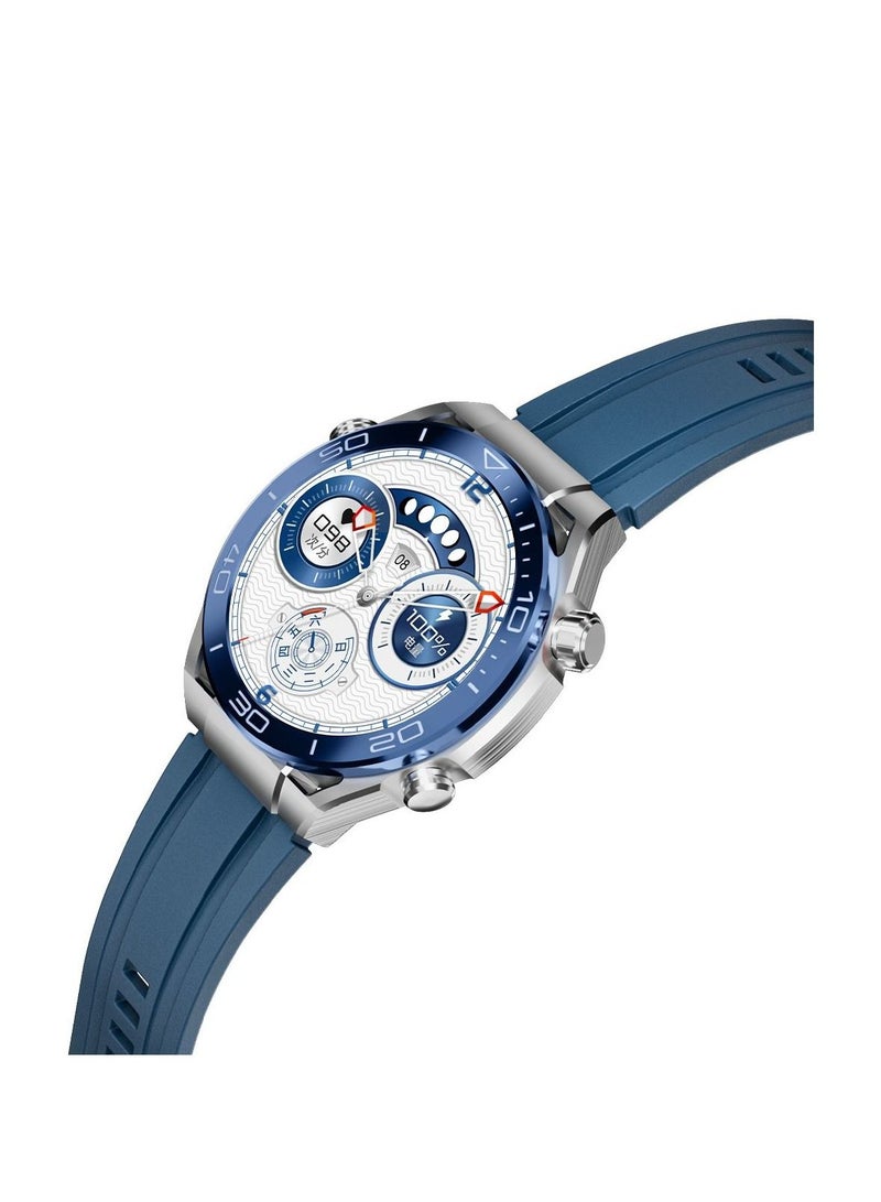 AROAQ سوار ساعة ذكية جديدة مقاومة للماء للرجال مع قرص اتصال وشاشة تعمل باللمس بالكامل ووضع رياضي ومراقب معدل ضربات القلب والنوم - Image 3