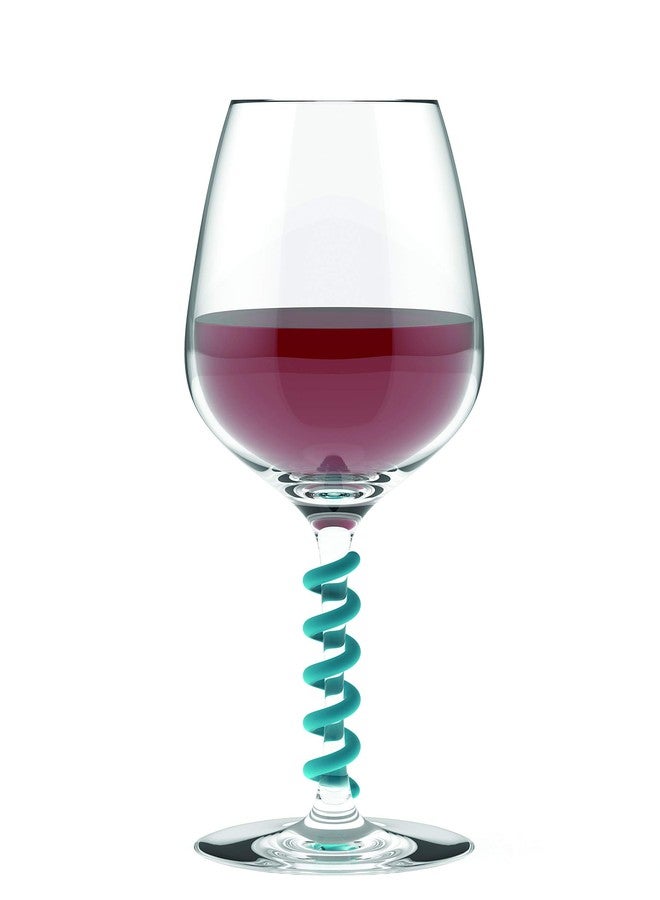 ترو زنبرك الساق: مجموعة من 6 علامات أكواب نبيذ سيليكونية متعددة الألوان على شكل حلزوني من ترو زو - Image 5