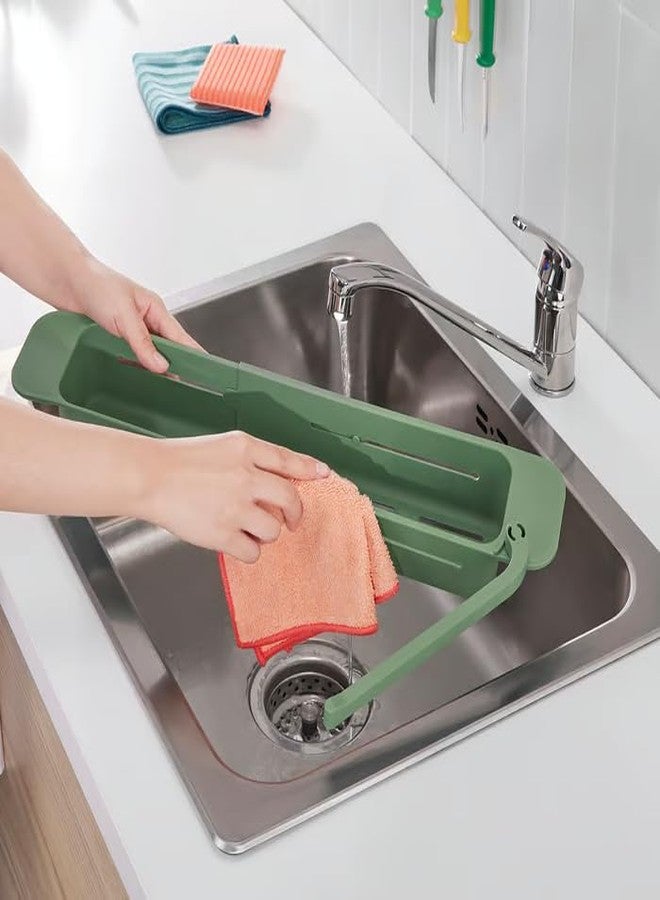 stoRk SKOLÄST Sink Container, Extendable, Polypropylene, 39-54 cm Adjustable Length, with Dishcloth Arm, for Kitchen - Image 5