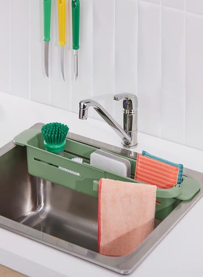 stoRk SKOLÄST Sink Container, Extendable, Polypropylene, 39-54 cm Adjustable Length, with Dishcloth Arm, for Kitchen - Image 4