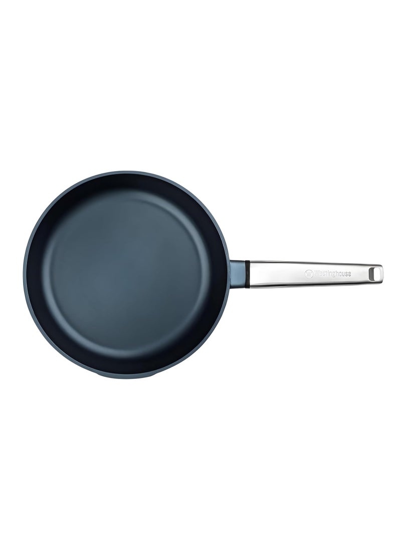 Westinghouse Westinghouse 30cm Non-Stick Fry Pan -Forged Aluminum with 4-Layer Marble Coating Induction & Oven Safe Stainless Steel Handle - Blue  - Image 1