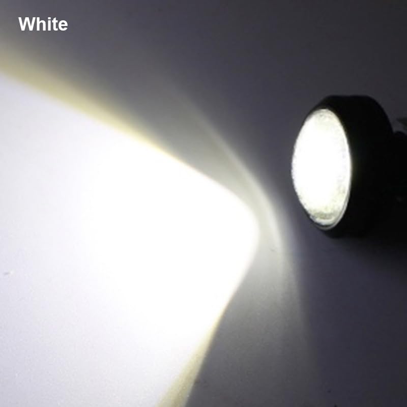 DriSentri Eagle Eye LED Lights, 10Pcs 23mm Eagle Eye High Power 4014 12SMD 12V Car Fog DRL Bulb Reverse Backup Parking Signal, White - Image 5