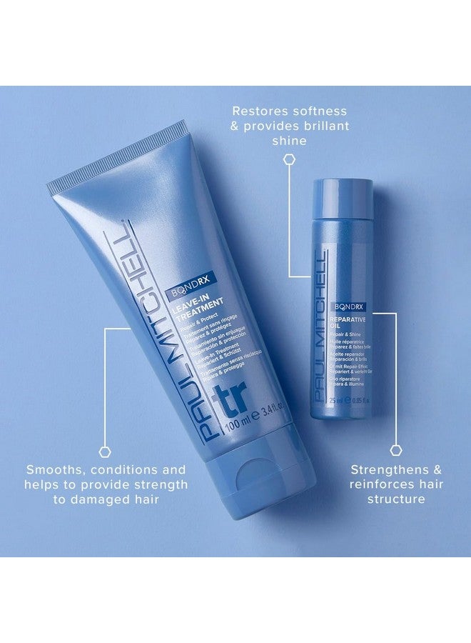 بول ميشيل علاج بوند آر إكس من بول ميتشل، يُصلح ويحمي، للشعر المعالج كيميائيًا والتالف، 3.4 أونصة سائلة. - Image 3