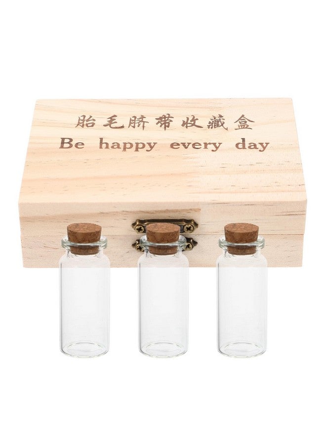 IMIKEYA Lanugo Keepsake Box - Preserve Umbilical Cord, Fetal Hair & More - Image 1
