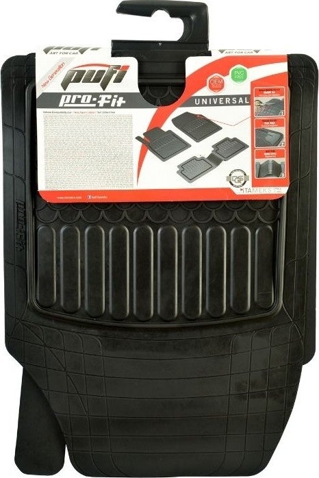 Pufi Rubber Mat Uni Pro Fit Black / TEPAY28 - Image 1