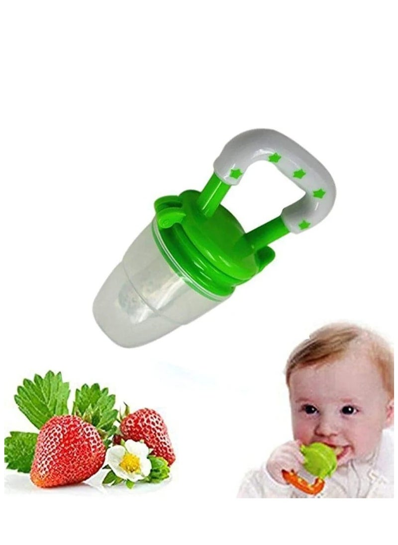 Generic - Silicone Baby Teether For Fruits And Vegetables, Fruit Teether, Baby Teething Teether, Silicone Fresh Fruit Baby Feeding Chew Tool - Image 1