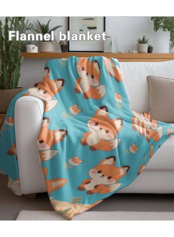 general Baby and children's cartoon flannel thin blanket (warm and comfortable, suitable for sleep, game use) 70cm*100cm - Image 5