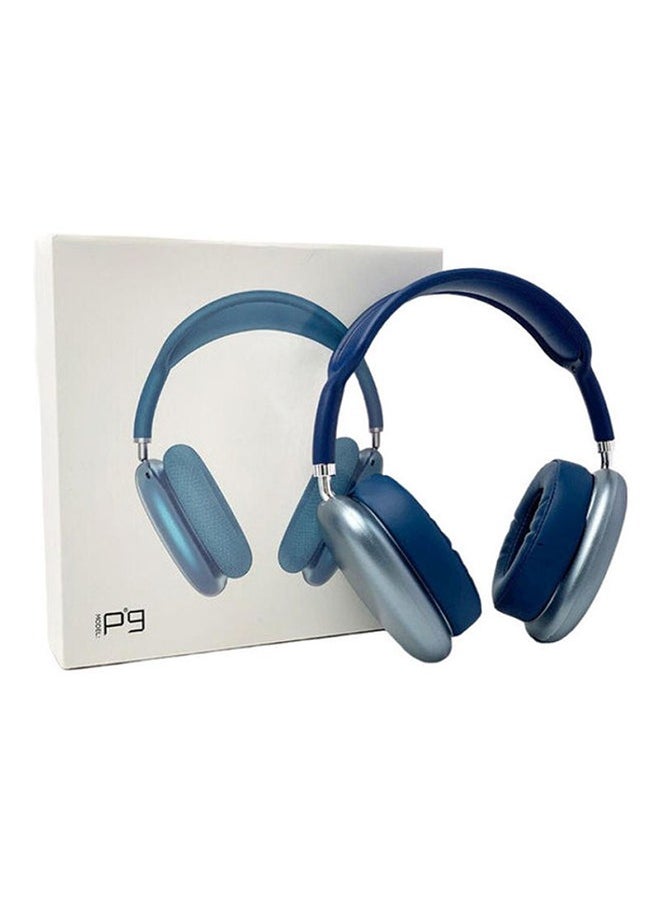 P9 - Air Max P9 Over-Ear Bluetooth Headphones Blue - Image 1