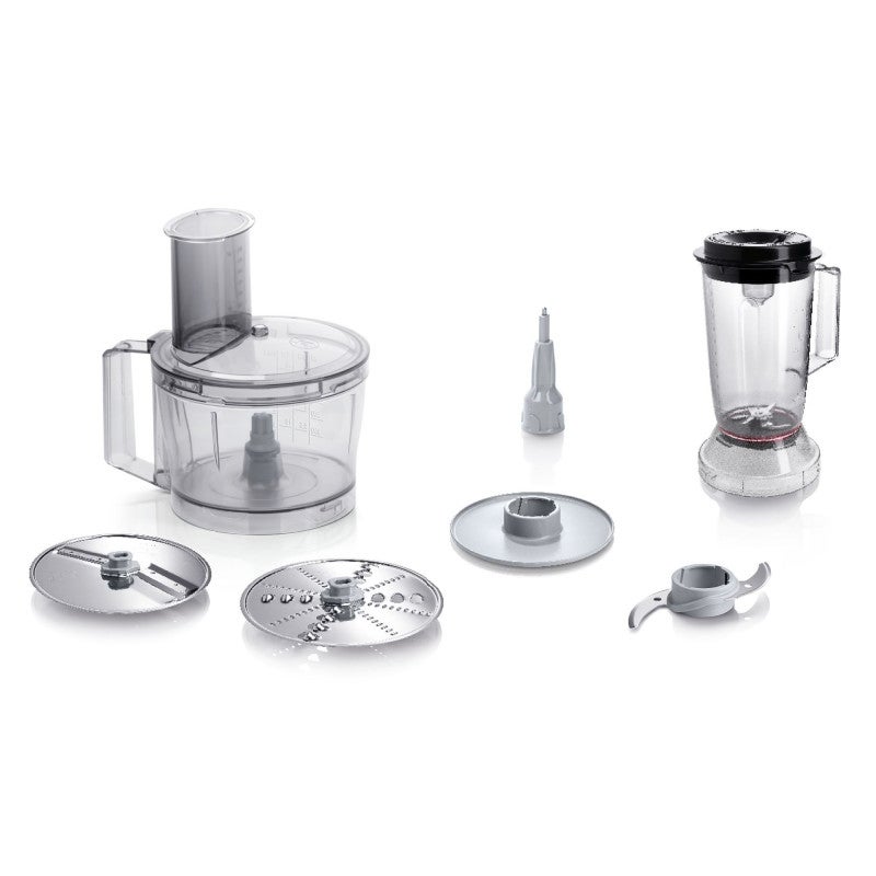 BOSCH MultiTalent 3 Stainless Steel Kitchen Machine With Grinder 800 W MCM3201B Black/Silver - Image 4