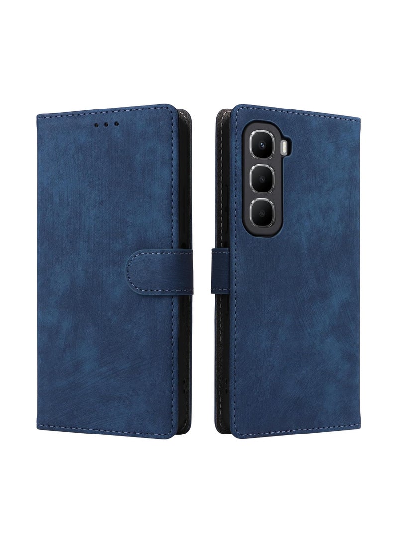 Wallet-style protective case for Infinix Hot 60 5G/Hot 60i, with 【credit card holder】 【RFID shielding】, PU leather flip cover protective case