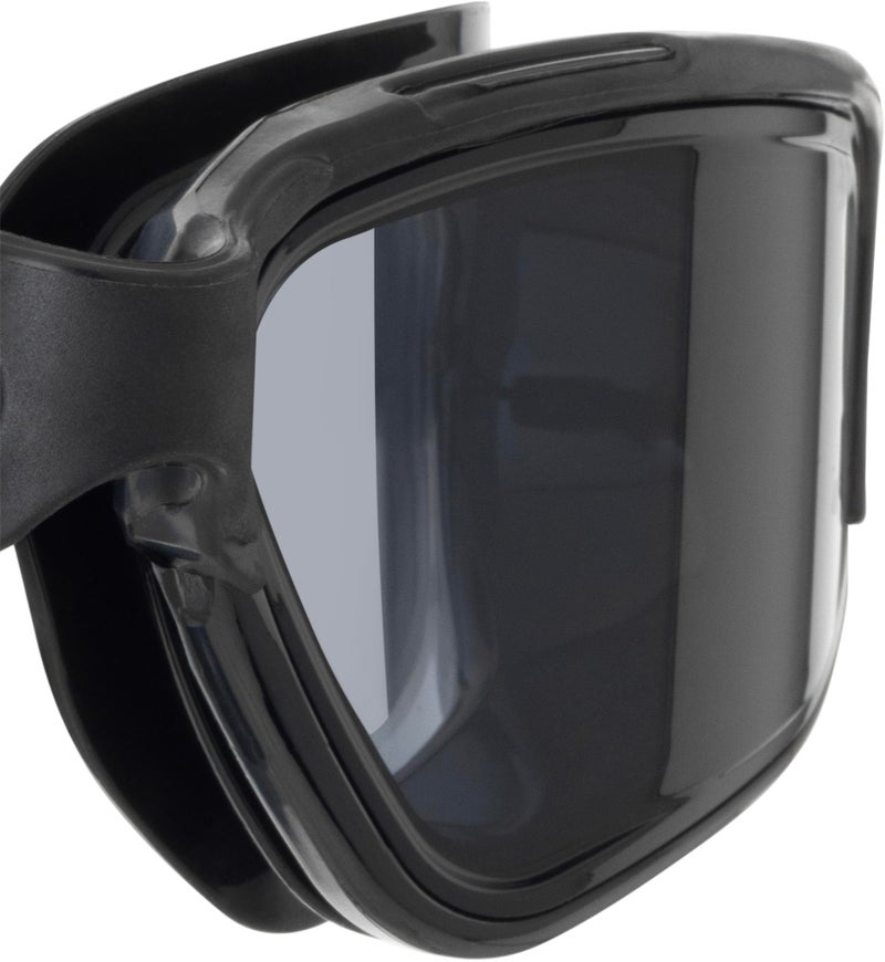 CRESSI Clear Eye Glasses Black/Black Smoked Lens - Unisex Pure Silicone Swimming Goggles with Molecular Anti-Fog Lens Treatment, Black/Black Smoked Lens, One Size - Image 3