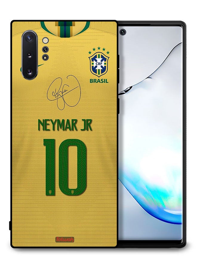 Tolwak Samsung Galaxy Note 10 Plus Protective Case Cover Neymar Jr 10 - Image 1