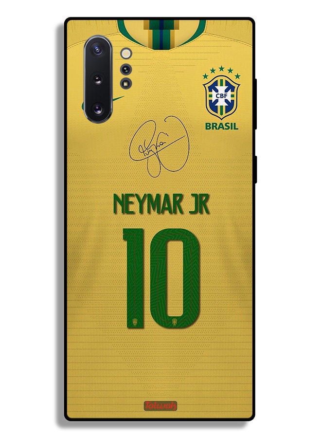 Tolwak Samsung Galaxy Note 10 Plus Protective Case Cover Neymar Jr 10 - Image 2