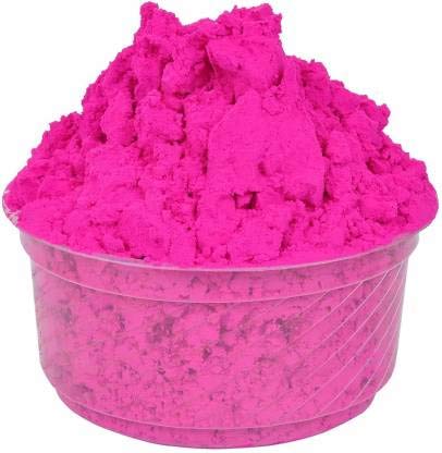 Shubh Shubh Holi Colour Herbal Gulal 500 GMS 1 Shades NonToxic Eco Friendly 100 Safe Holi Pink Color Powder Pack of 1 500gm Herbal Gulal Holi Special - Image 1