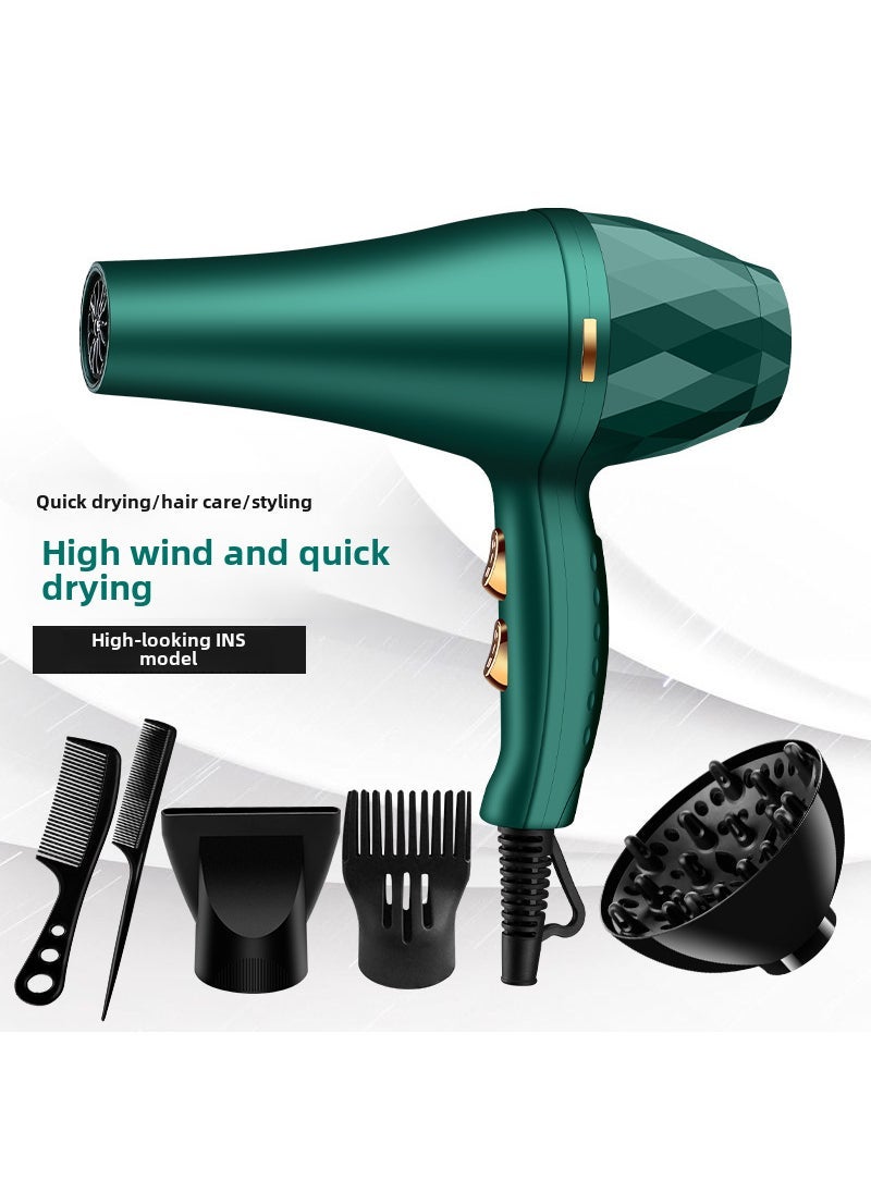 general New High Power Hair Dryer for Home Use Green for five