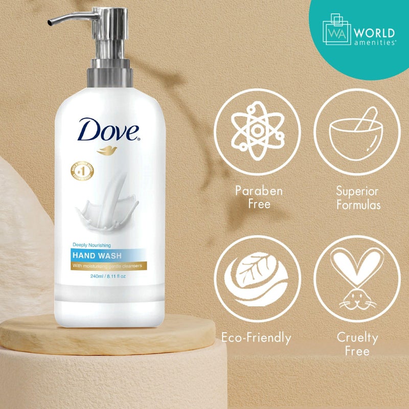 Dove World Amenities Dove Hand Wash - Long Lasting Deep Moisturizer Foam Hand Wash for Sensitive Skin - Image 3