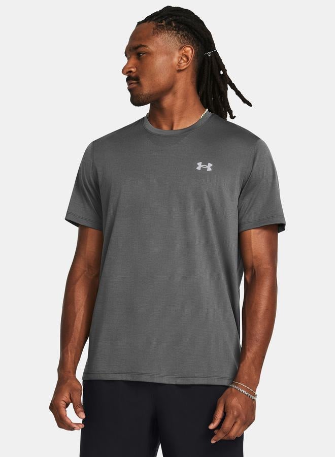 UNDER ARMOUR Streaker T-Shirt with Short Sleeves  - Image 1