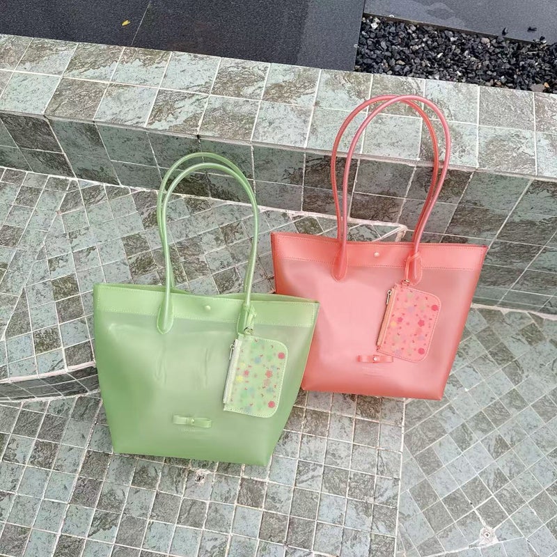 Women's TPU Jelly Color Shoulder Bag - Image 1